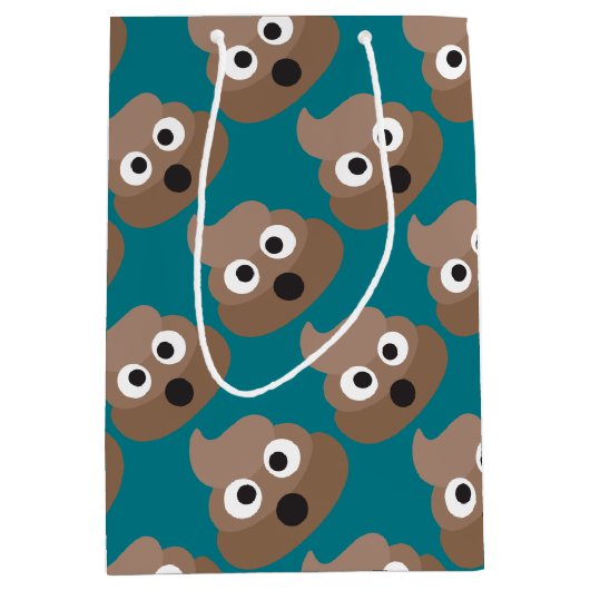 Emoji Oh Poop Medium Cadeauzakje (Voorkant)