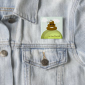 Emoji Old As Poop & Over the Hill Birthday Button (In situ)