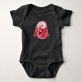 Emoji-ontwerp baby-body romper