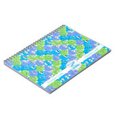 Emoji-ontwerp grappige leuke gezichten notitieboek (Linkerzijde)