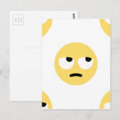 emoji oogrollen briefkaart (Voorkant / Achterkant)