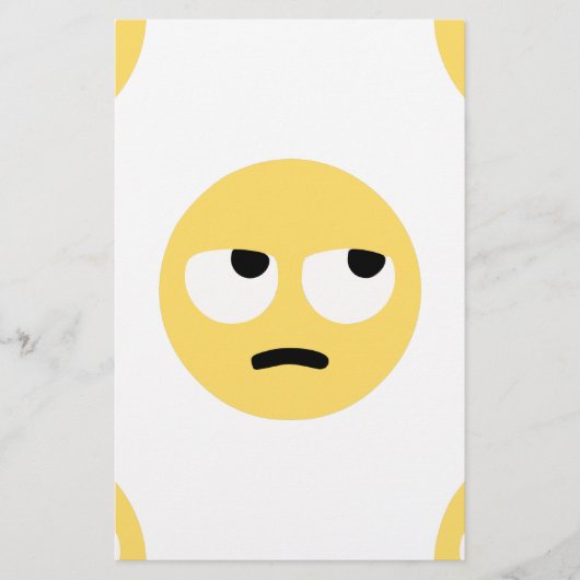 emoji oogrollen briefpapier (Voorkant)