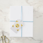 emoji oogrollen cadeaulabel (Met Touw)