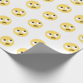 emoji oogrollen cadeaupapier (Hoek)
