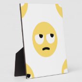 emoji oogrollen fotoplaat (Zijkant)