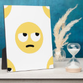 emoji oogrollen fotoplaat (Zijkant)