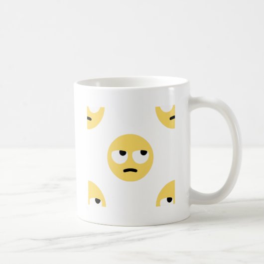 emoji oogrollen koffiemok (Rechts)