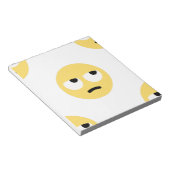 emoji oogrollen notitieblok (Schuin)