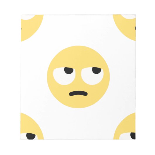 emoji oogrollen notitieblok (Voorkant)