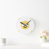 emoji oogrollen ronde klok (Huis)