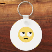 emoji oogrollen sleutelhanger (Voorkant)