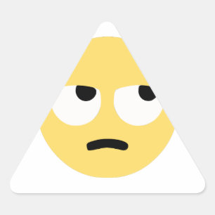 emoji oogrollen sticker