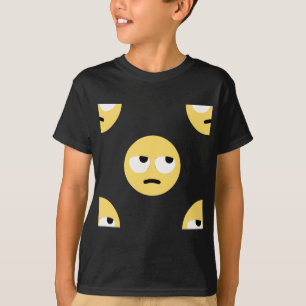 emoji oogrollen t-shirt