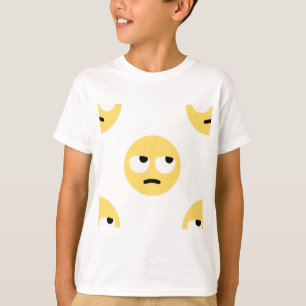 emoji oogrollen t-shirt
