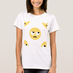 emoji oogrollen t-shirt