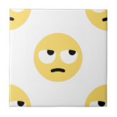 emoji oogrollen tegeltje (Voorkant)