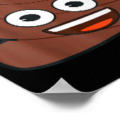 Emoji Op Happy Yellow Smile Face  Poster (Hoek)