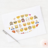 emoji ovale sticker (Envelop)