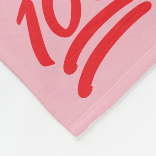 emoji-overbelasting fleece deken (Hoek)