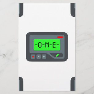 emoji pager briefpapier