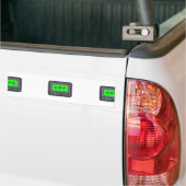 emoji pager bumpersticker (Op Truck)