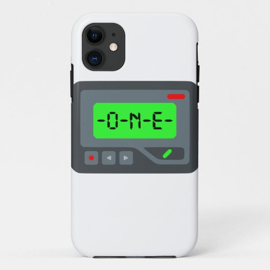 emoji pager Case-Mate iPhone case (Achterkant)