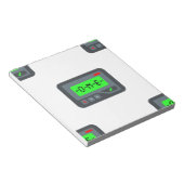 emoji pager notitieblok (Schuin)