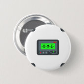 emoji pager ronde button 5,7 cm (Voorkant /achterkant)