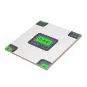 emoji pager tegeltje (Zijkant)