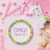 Emoji Paper-Borden Papieren Bordje (Feest)