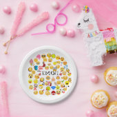 emoji papieren bordje (Feest)
