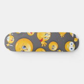 Emoji Patroon 2 Persoonlijk Skateboard (Horizontaal)