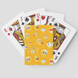 Emoji Patroon 2 Pokerkaarten