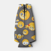 Emoji Pattern 2 Flesjeskoeler (Achterkant)