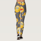 Emoji Pattern 2 Leggings (Achterkant)
