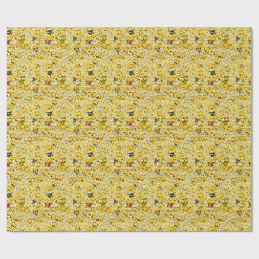 Emoji Pattern Cadeaupapier (Vlak)