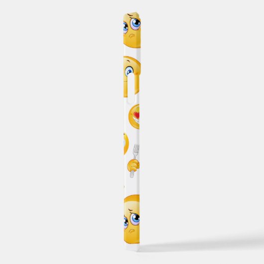 Emoji Pattern iPhone Hoesje (Rechterkant)