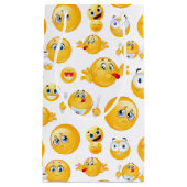 Emoji Pattern Klein Cadeauzakje (Voorkant)