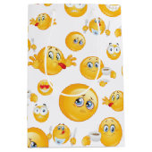 Emoji Pattern Medium Cadeauzakje (Voorkant)