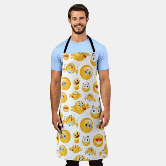 Emoji Pattern Schort (Gedragen)