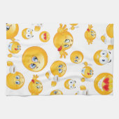 Emoji Pattern Theedoek (Horizontaal)