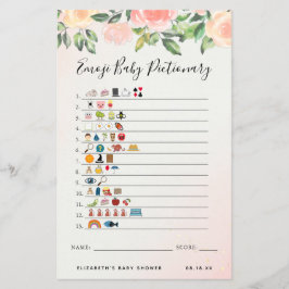 Emoji Pictionary | BABY SHOWER