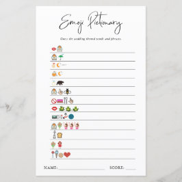 Emoji Pictionary | VRIJGEZELLENFEEST