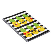 emoji pineapple notitieboek (Rechterzijde)