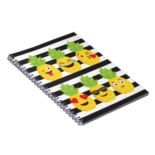 emoji pineapple notitieboek (Rechterzijde)