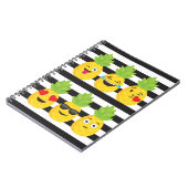 emoji pineapple notitieboek (Linkerzijde)