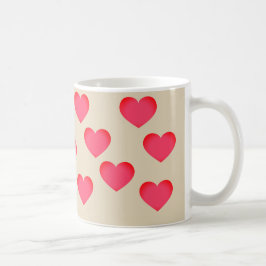 Emoji Polka Heart Koffiemok