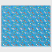 emoji poop kermas cadeaupapier (Vlak)