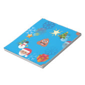 emoji poop kermas notitieblok (Linkerzijde)