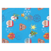 emoji poop kerstmis tafelkleed (Voorkant (Horizontaal))